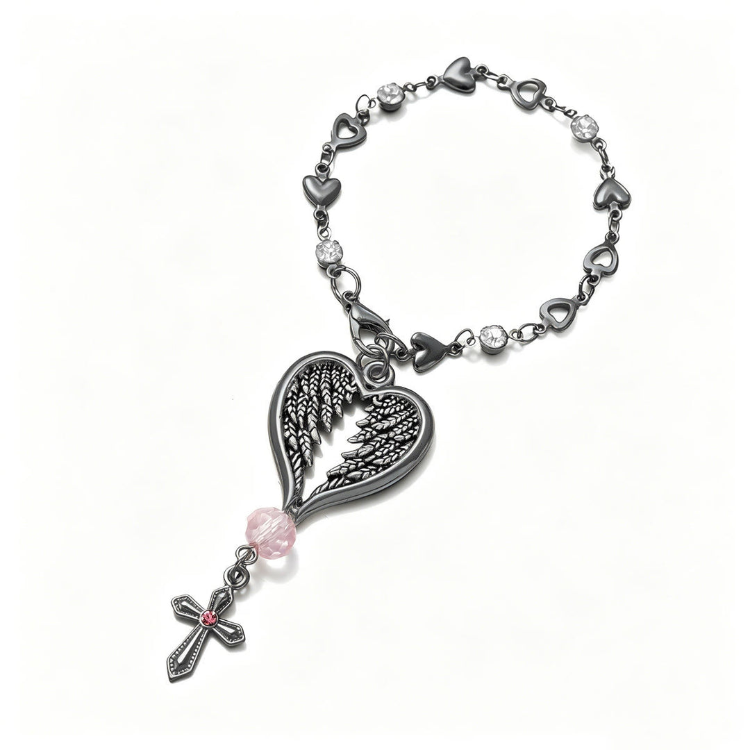 Christianartworkshop Guardian Angel-Wing Heart Keychain for Car: Quiet Reminder of Tender Protection - image 7