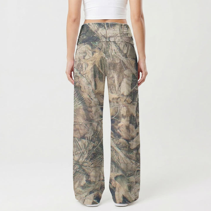 Christianartworkshop God’s Got You Camo High Waist Women’s Wide Leg Pants - image 2