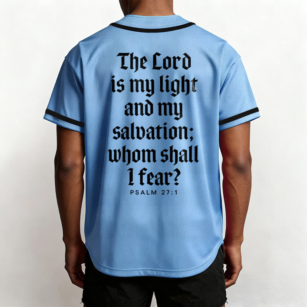 Christianartworkshop Psalm 23 Navy Scripture Team Baseball Jersey - image 45