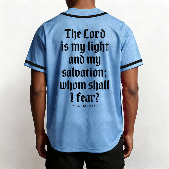 Christianartworkshop Psalm 23 Navy Scripture Team Baseball Jersey - image 45