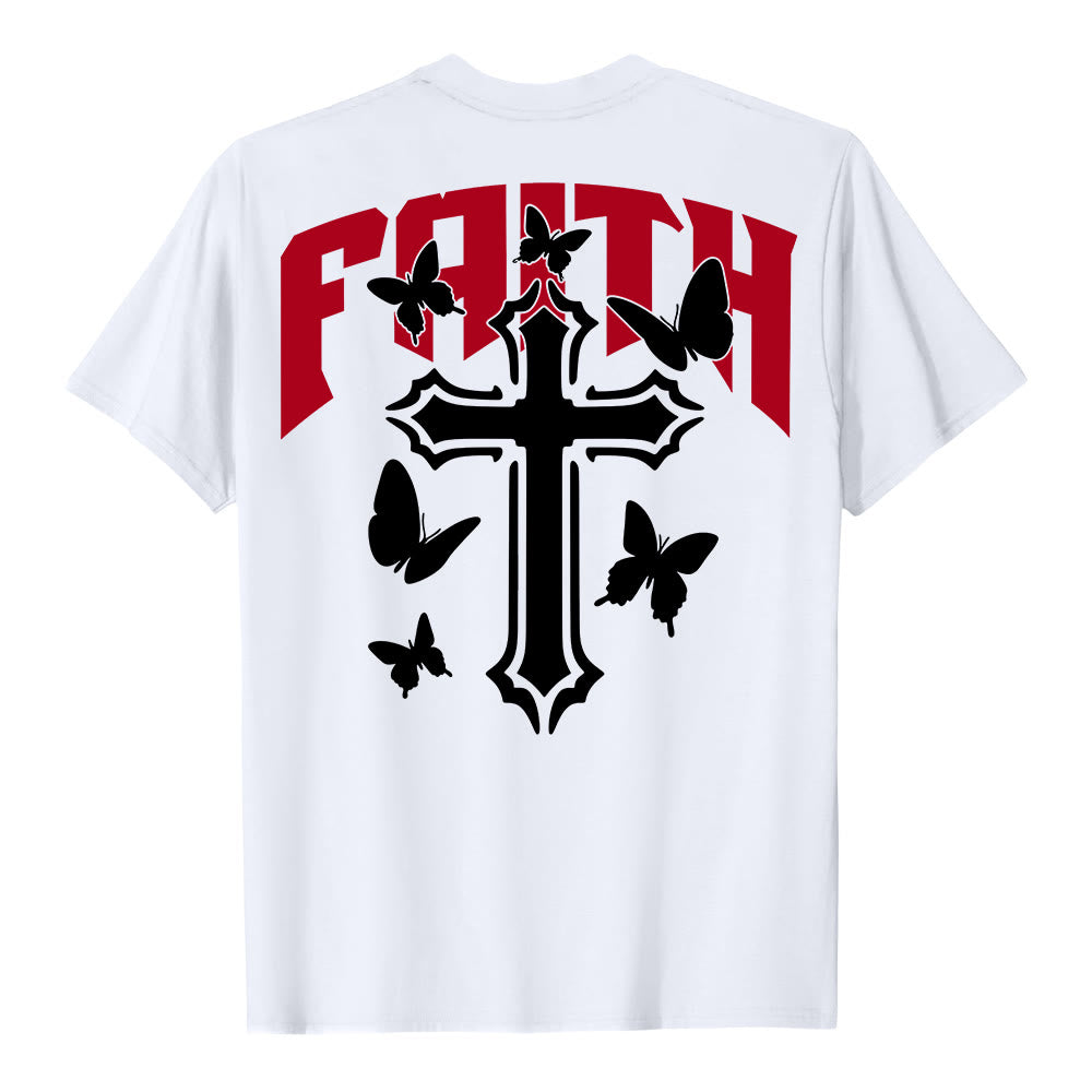 Christianartworkshop "FAITH" Short Sleeve T-shirt - image 4