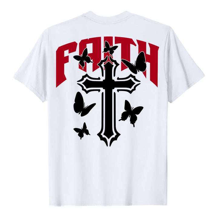 Christianartworkshop "FAITH" Short Sleeve T-shirt - image 4
