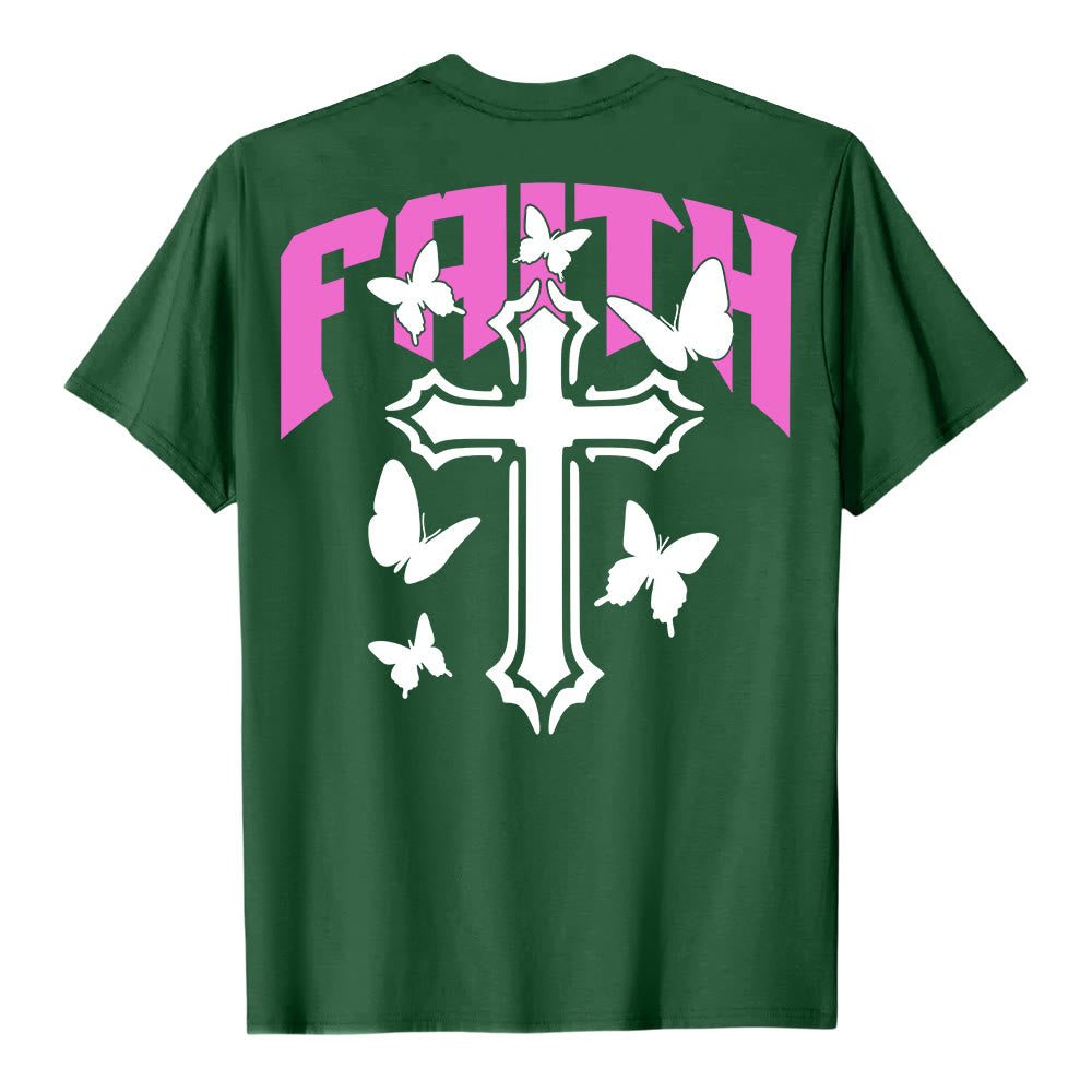 Christianartworkshop "FAITH" Short Sleeve T-shirt - image 19