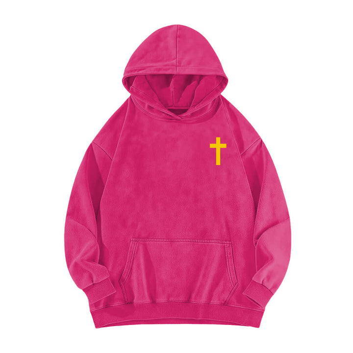 Christianartworkshop Holy Spirit Dove Graphic Oversized Black Washed Hoodie - image 17
