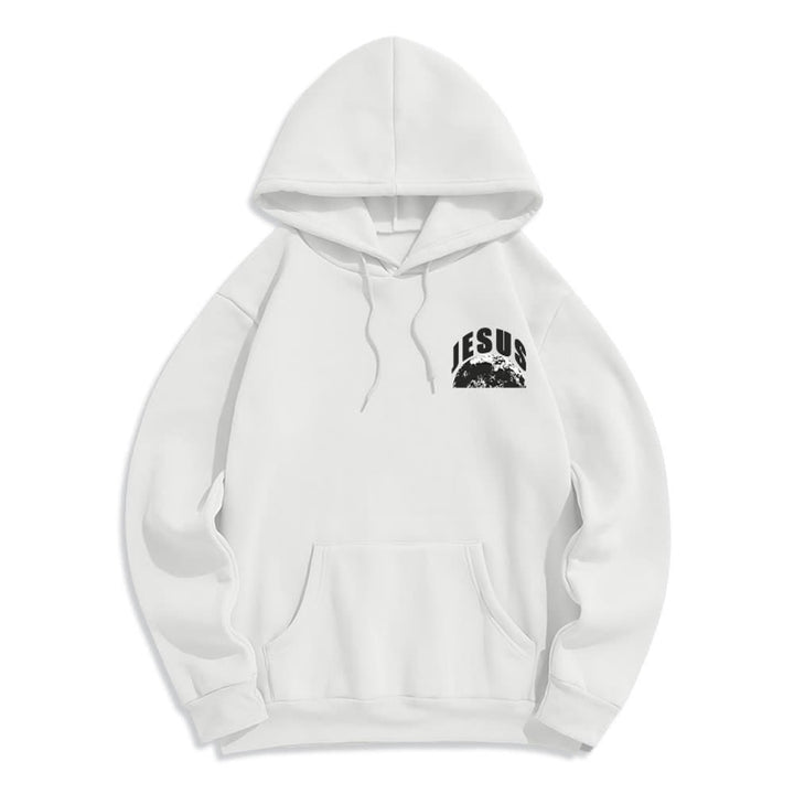 Christianartworkshop Tell The World About Jesus Fleece Lined Pullover Hoodie - image 5