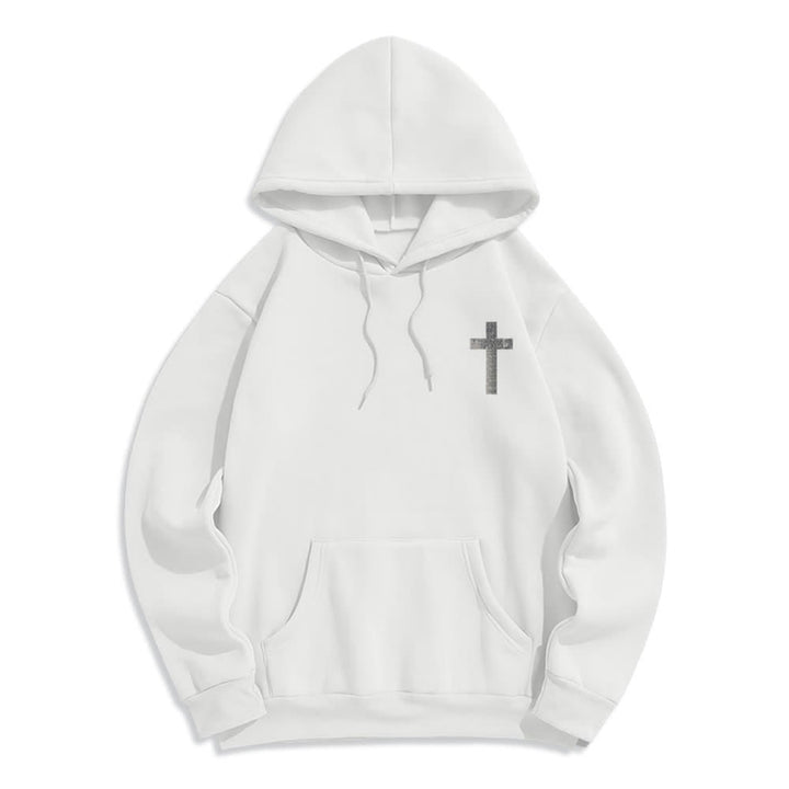 Christianartworkshop Jesus Is My Stylist Romans 13:14 Oversized Pullover Hoodie - image 5