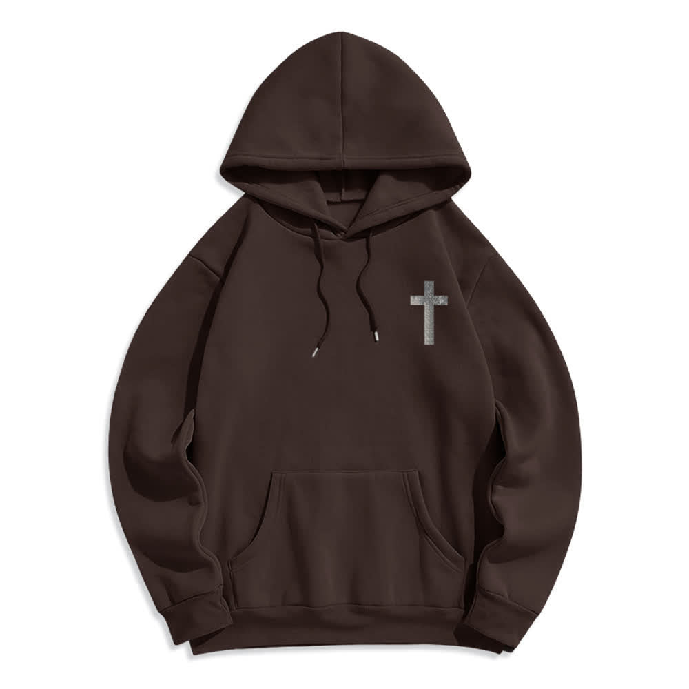 Christianartworkshop Jesus Is My Stylist Romans 13:14 Oversized Pullover Hoodie - image 17