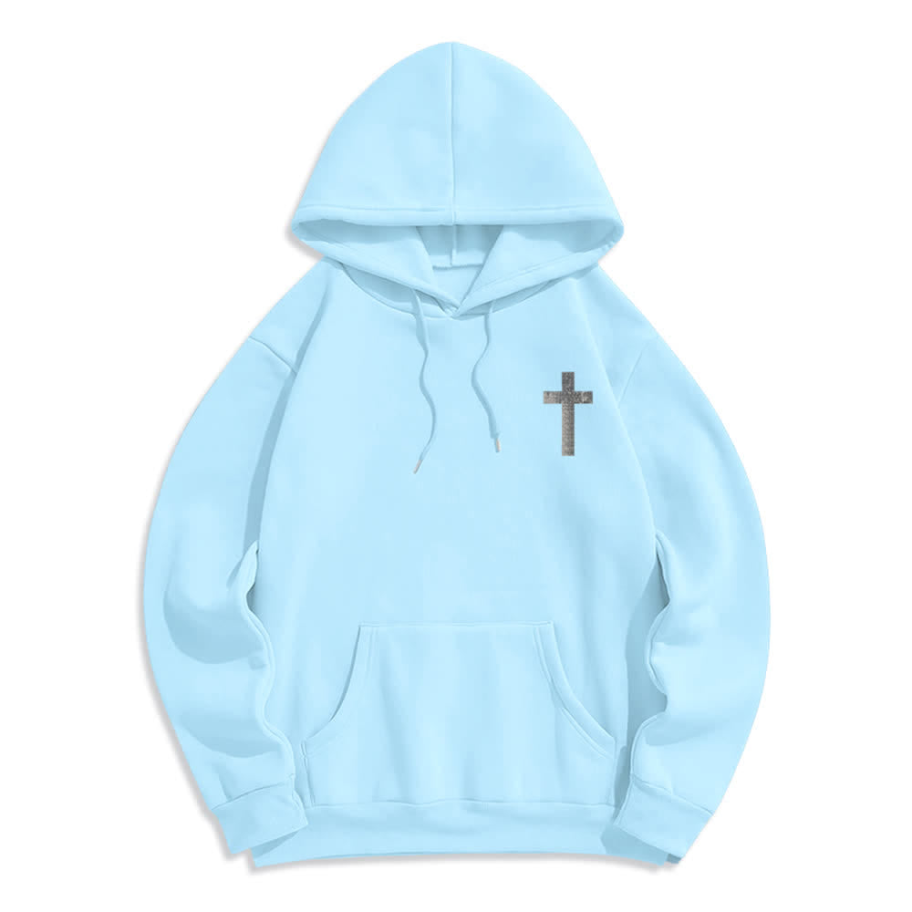 Christianartworkshop Jesus Is My Stylist Romans 13:14 Oversized Pullover Hoodie - image 23