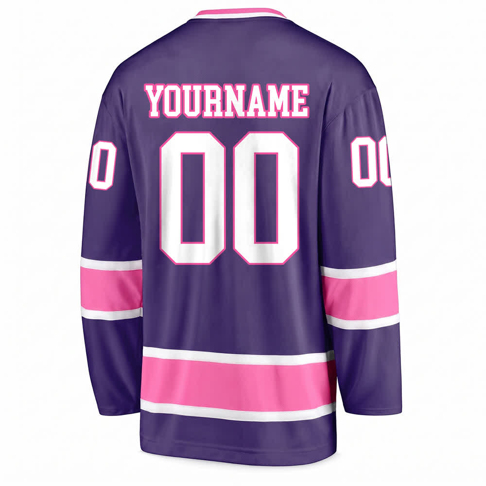 Christianartworkshop Team Jesus Faith Motif Name & Number Customized Hockey Jersey - image 32