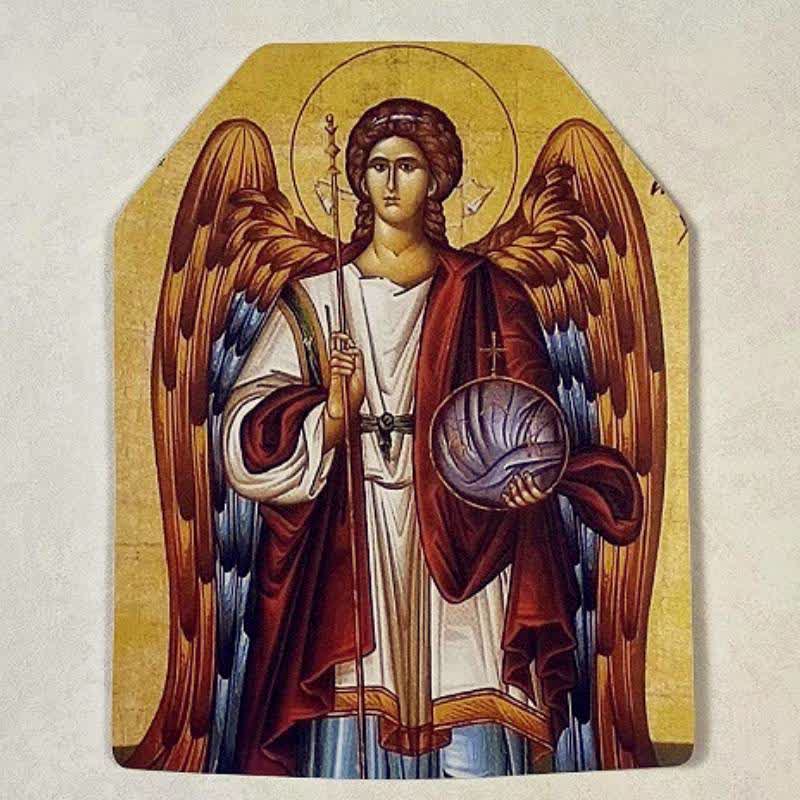Christianartworkshop Classic Sacred Figure Icon Sticker: Token of Divine Shelter - St. Michael - image 8