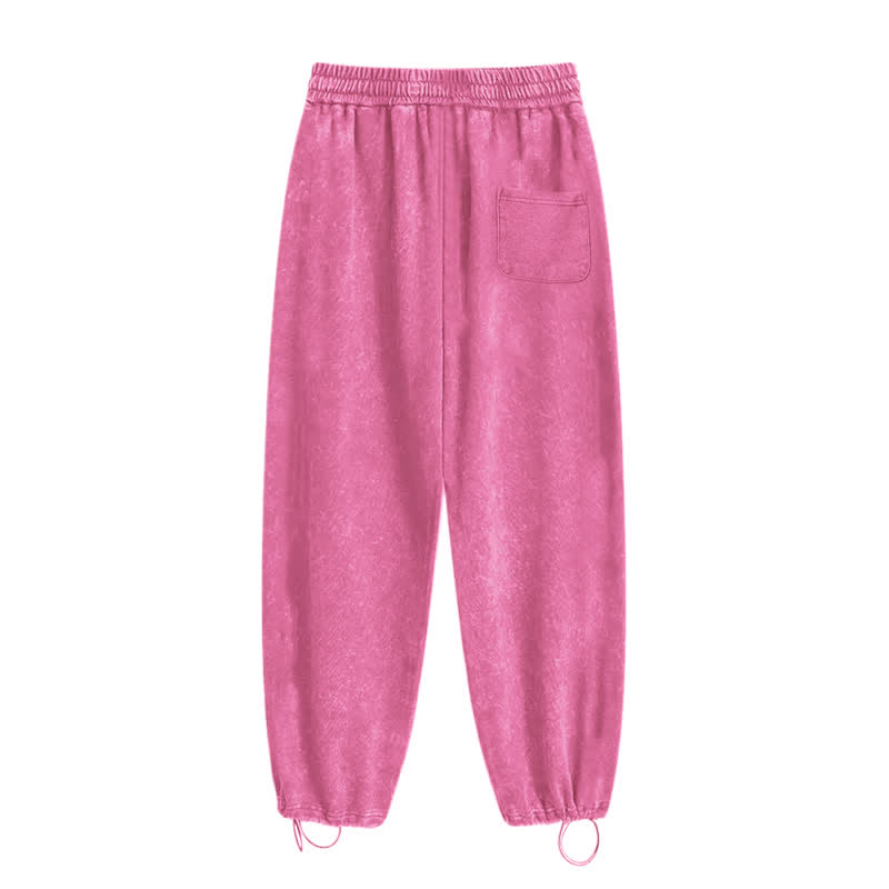 Christianartworkshop God Has My Back Jesus Portrait Washed Sweatpants - image 43
