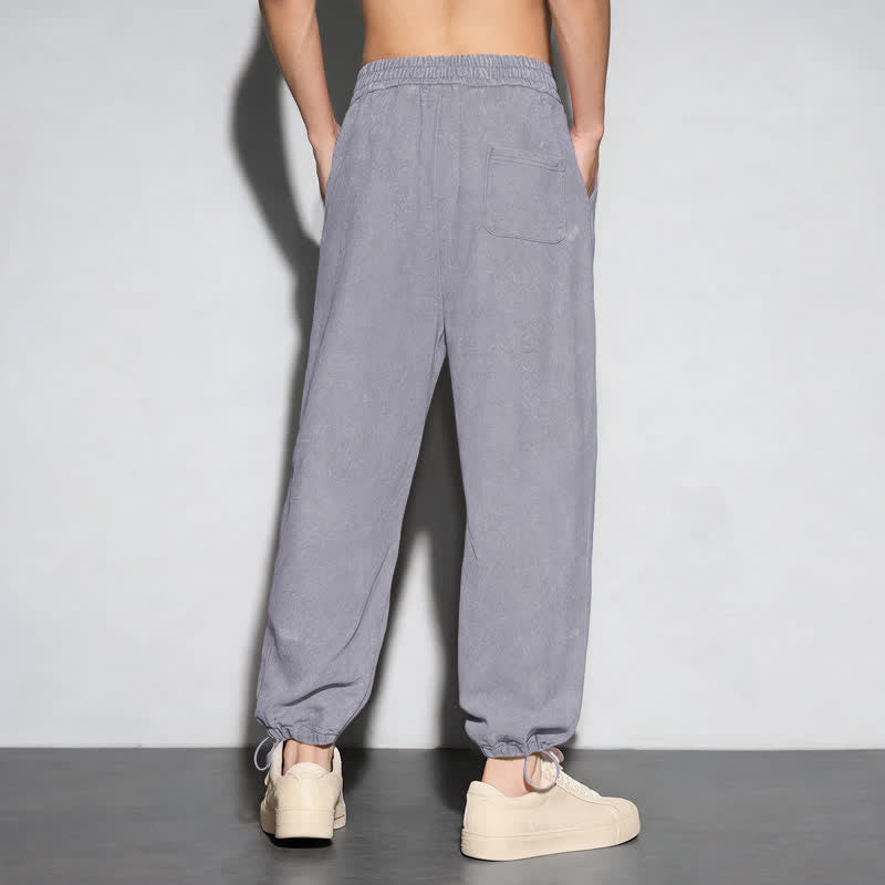 Christianartworkshop God Has My Back Jesus Portrait Washed Sweatpants - image 31