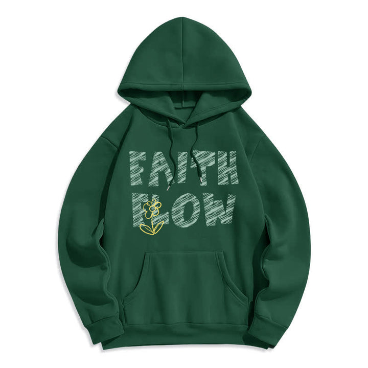 Christianartworkshop Faith Flow Graffiti Fleece Lined Pullover Hoodie - image 0