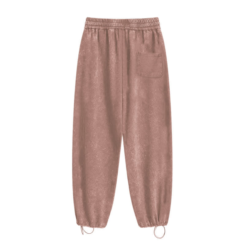 Christianartworkshop Trust His Plan Cross Graphic Washed Sweatpants - image 3