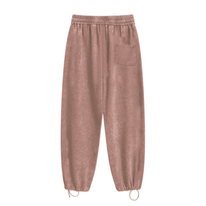 Christianartworkshop Trust His Plan Cross Graphic Washed Sweatpants - image 3