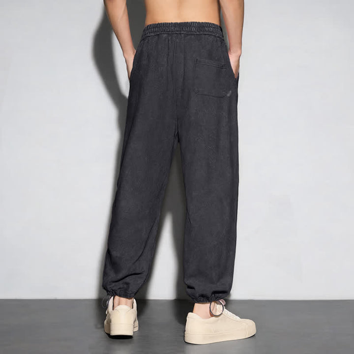 Christianartworkshop Jesus Christ Script Sacred Heart Washed Sweatpants - image 31