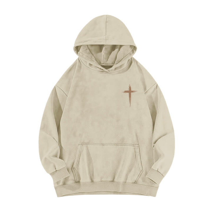 Christianartworkshop The Lord Is My Strength Washed Hoodie - image 8