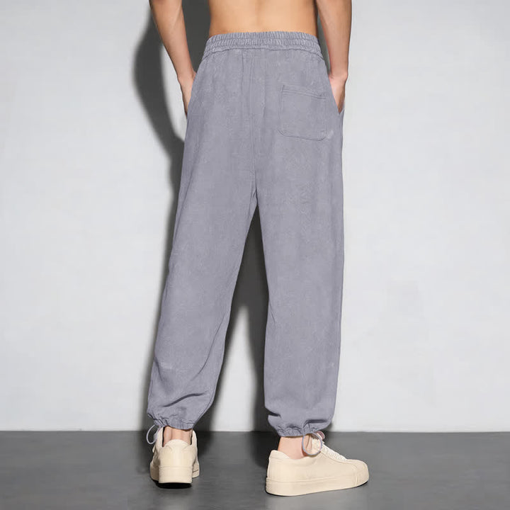 Christianartworkshop Faith Over Fear Statement Washed Sweatpants - image 23