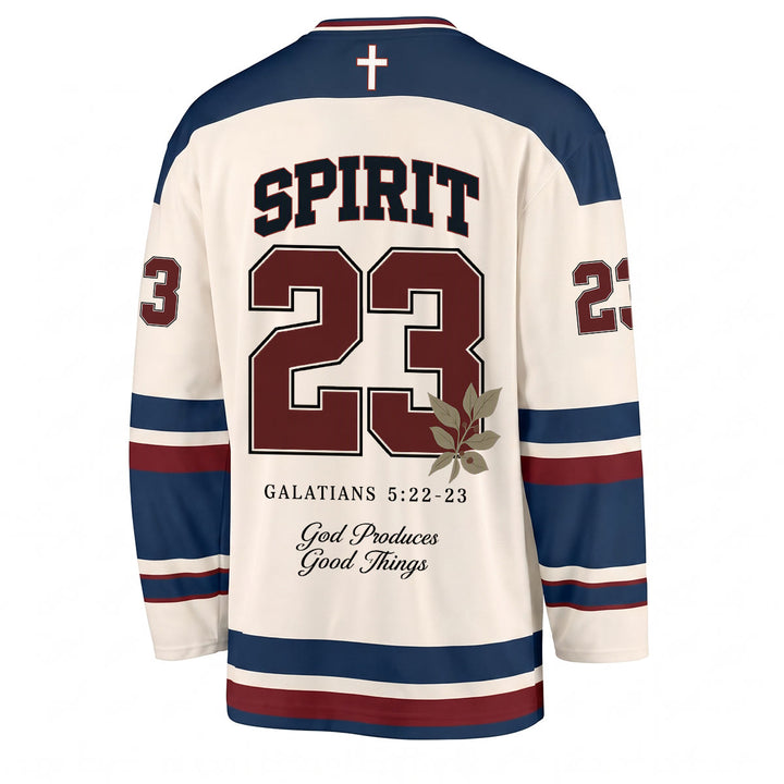 Christianartworkshop Fruit Of The Spirit Galatians 5 22 23 Hockey Jersey - image 4