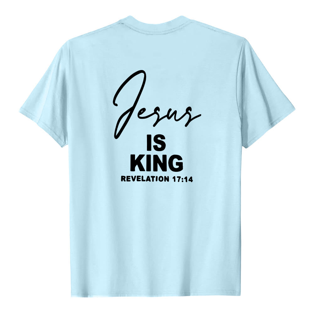 Christianartworkshop "Jesus IS KING" T-shirt - image 20