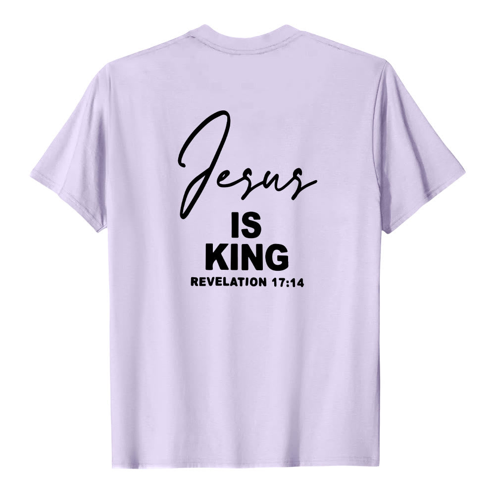 Christianartworkshop "Jesus IS KING" T-shirt - image 17