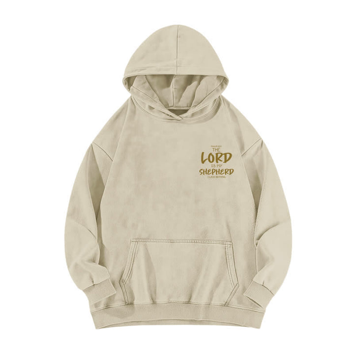 Christianartworkshop Psalm 23 Shepherd Fleece Washed Hoodie - image 8