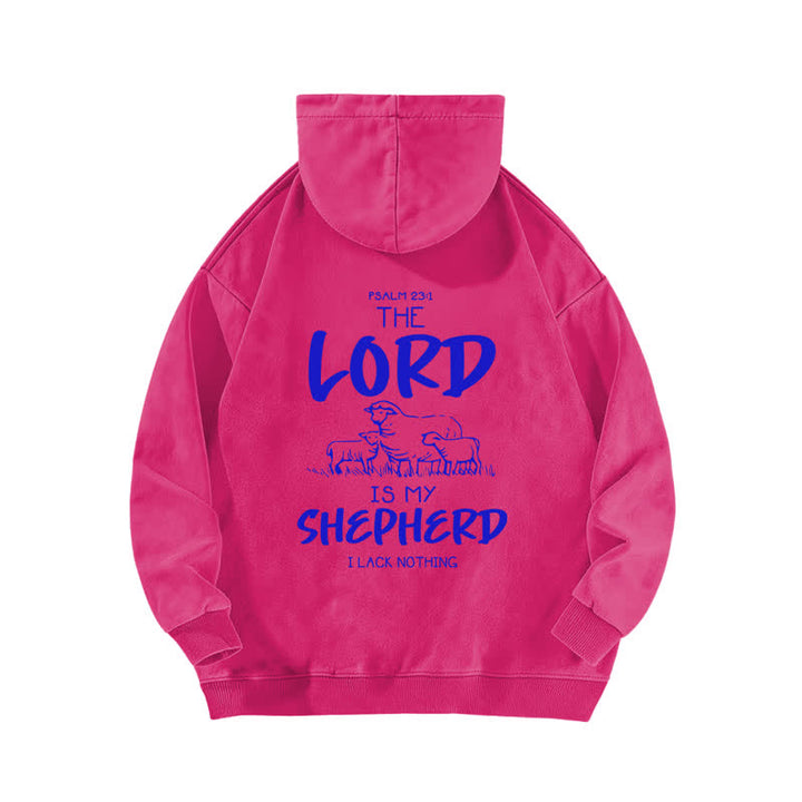 Christianartworkshop Psalm 23 Shepherd Fleece Washed Hoodie - image 16
