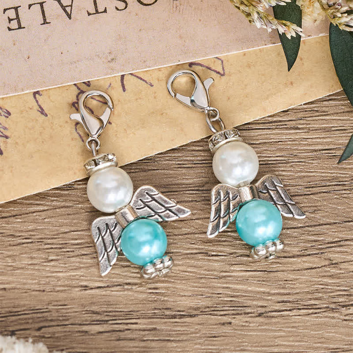 Christianartworkshop Pearl Keepsake Brooch Charm with Heavenly Symbols: Symbol of Gentle Guardianship - image 8