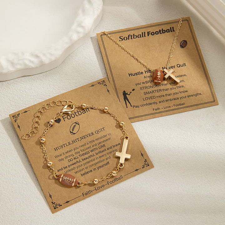 Christianartworkshop Dainty Oil‑Drop Bead Cross Jewelry: Token of Heavenly Shelter for Ball Sport Enthusiasts - image 0