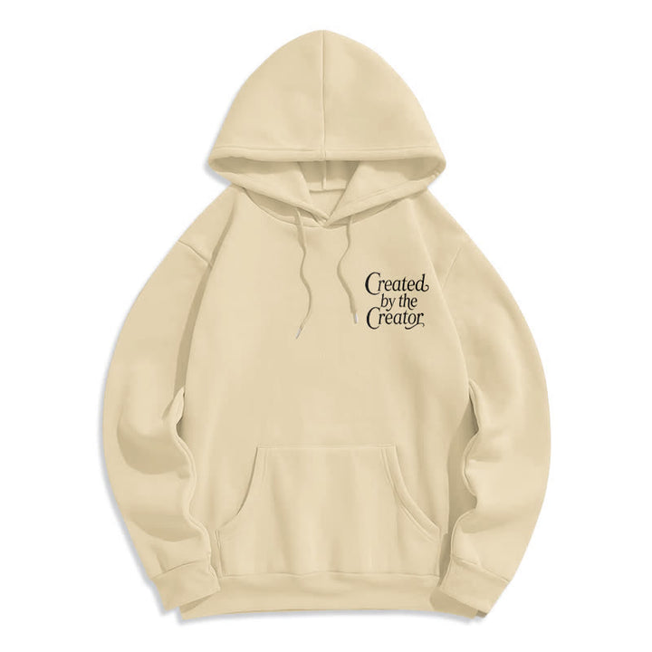 Christianartworkshop Created By The Creator Floral Back Print Pullover Hoodie - image 20