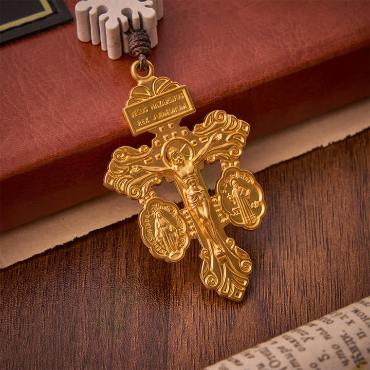 Christianartworkshop Snowflake Wooden Bead Rosary with Holy Spirit Heart Medal: Emblem of Pure Heavenly Serenity - image 8