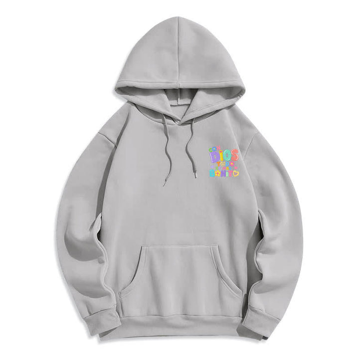 Christianartworkshop Pastel Graffiti Floral Cream Oversized Pullover Hoodie - image 23