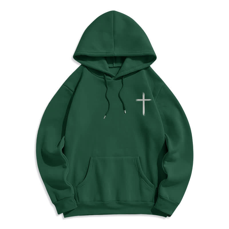 Christianartworkshop Jesus Paid It All Receipt Graphic Fleece Pullover Hoodie - image 17