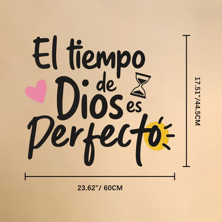 Christianartworkshop Inspirational Divine Message Plastic Wall Sticker: Icon of Warm Sacred Home Blessing - 23.62"*17.51" / 60*44.5cm - image 6