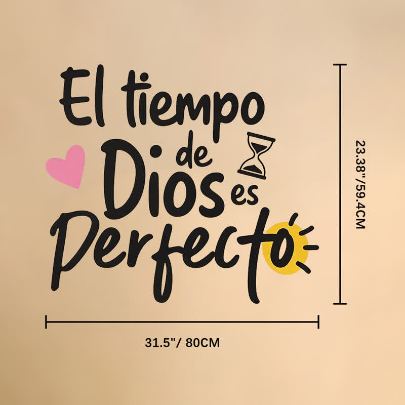 Christianartworkshop Inspirational Divine Message Plastic Wall Sticker: Icon of Warm Sacred Home Blessing - 31.5"*23.38" / 80*59.4cm - image 7