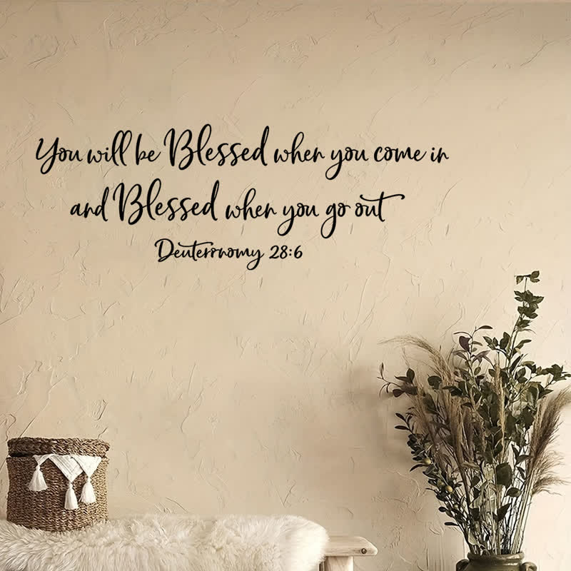Christianartworkshop Uplifting Sacred Text Entry Wall Sticker: Bearer of Quiet Devotional Serenity - image 3
