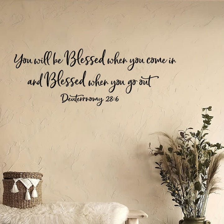 Christianartworkshop Uplifting Sacred Text Entry Wall Sticker: Bearer of Quiet Devotional Serenity - image 3