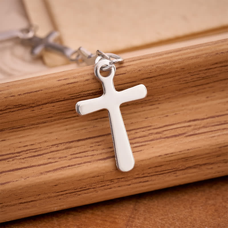 Christianartworkshop Our Lady Medal Cross Link Rosary: Token of Gentle Divine Comfort - image 15