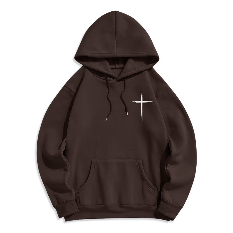 Christianartworkshop Jesus Saves John 14:6 Faith Fleece Lined Polyester Hoodie - image 8