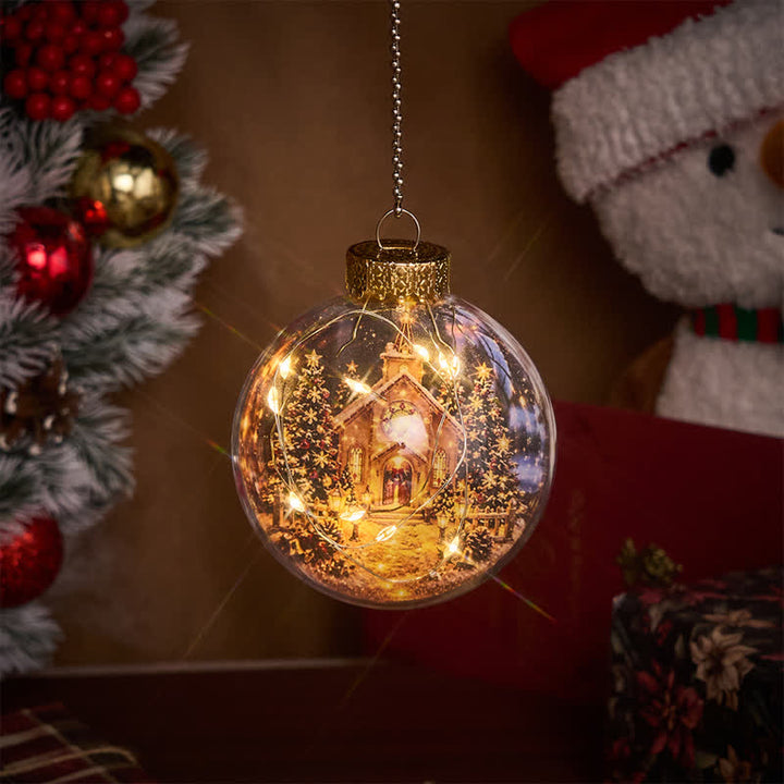 Christianartworkshop Multi-Style Sacred Print Christmas Bauble: Token of Holy Blessing & Quiet Devotion - image 10