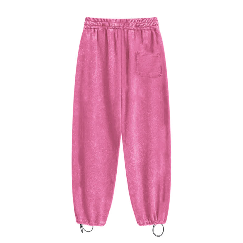 Christianartworkshop Blush Street Ease Drawstring Washed Sweatpants - image 3