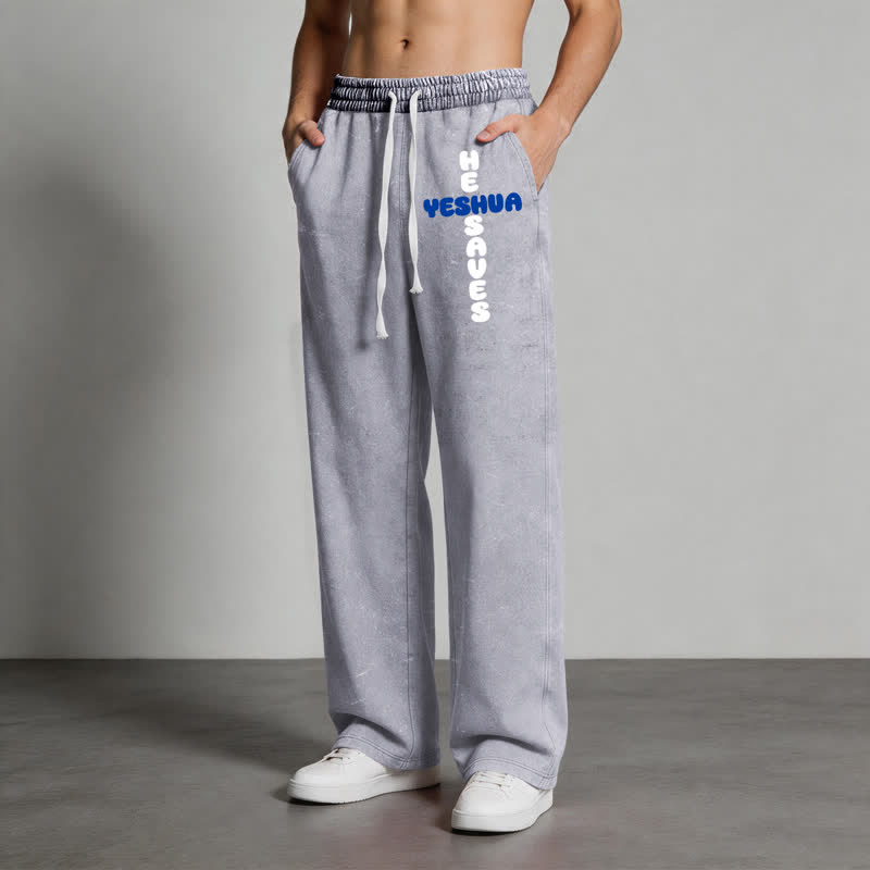 Christianartworkshop Blush Street Ease Drawstring Washed Sweatpants - image 12