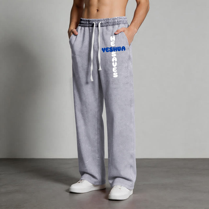 Christianartworkshop Blush Street Ease Drawstring Washed Sweatpants - image 12
