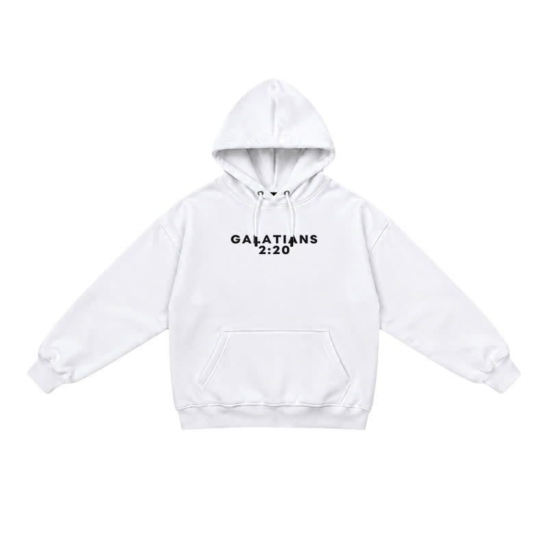 Christianartworkshop Redeemed Galatians 2:20 Statement French Terry Hoodie - image 2