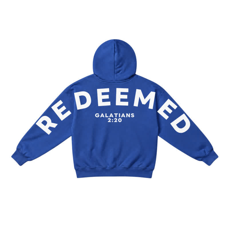 Christianartworkshop Redeemed Galatians 2:20 Statement French Terry Hoodie - image 11
